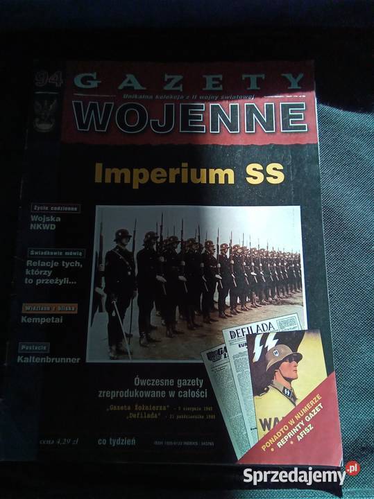 Gazety wojenne 94 dodatki Warszawa