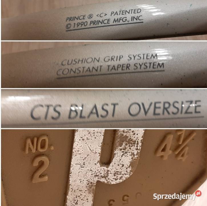 Rakiety tenisowe Head i Prince Jarocin