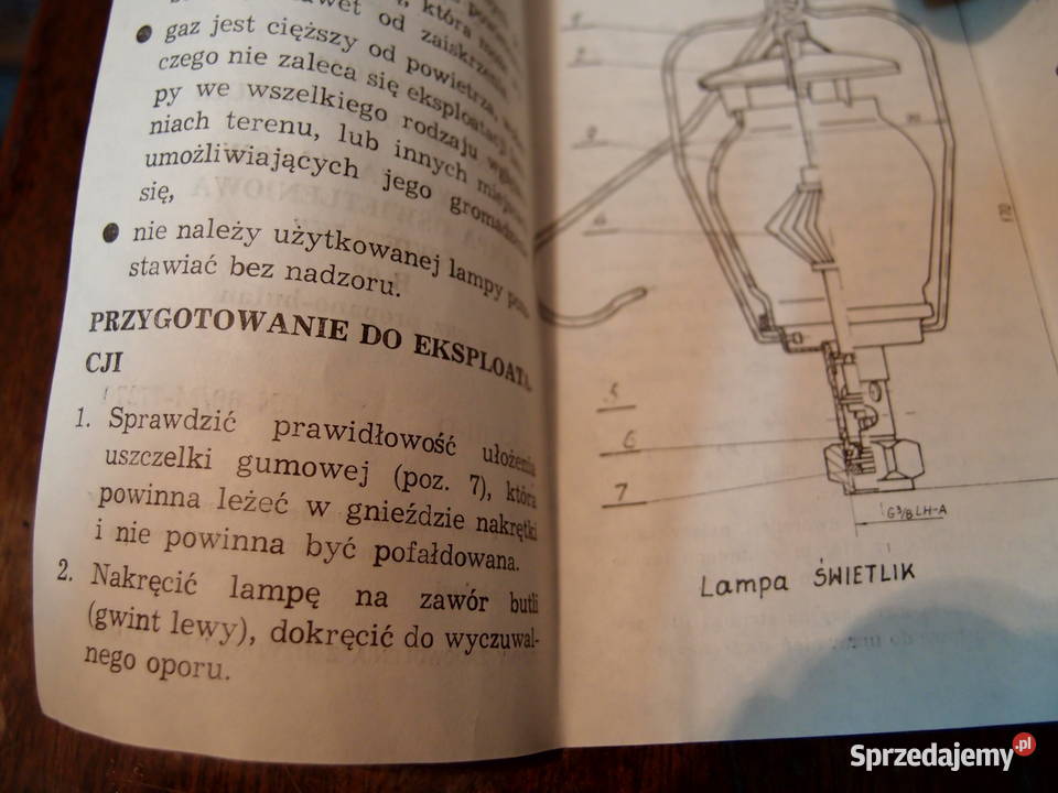 Turystyczna gazowa lampa oświetleniowa PREDOM z Pozostałe łódzkie Łódź sprzedam