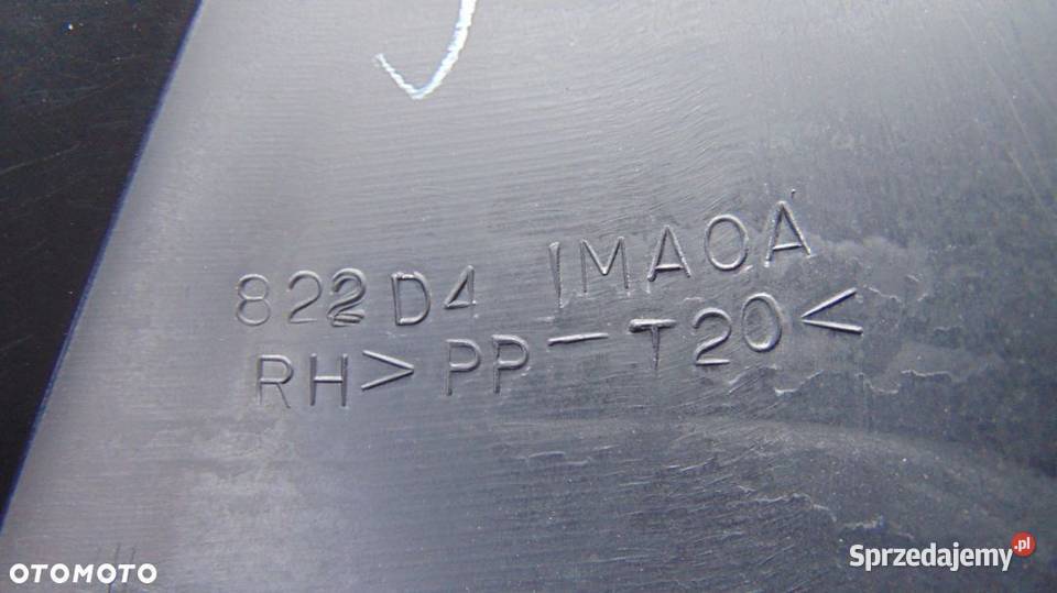 RAMKA DRZWI PRAWY TYŁ INFINITI Q70 822D41MA0A Karoseria Nowy Tomyśl