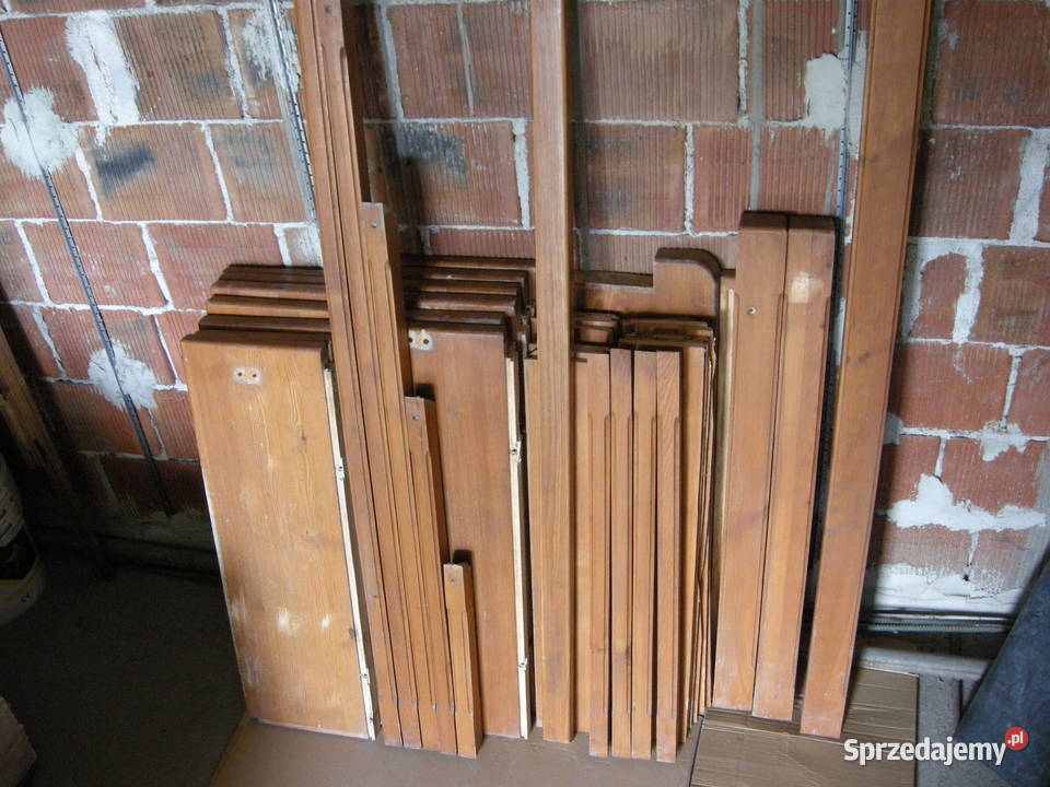 Używane schody drewniane z demontażu małopolskie Skawina