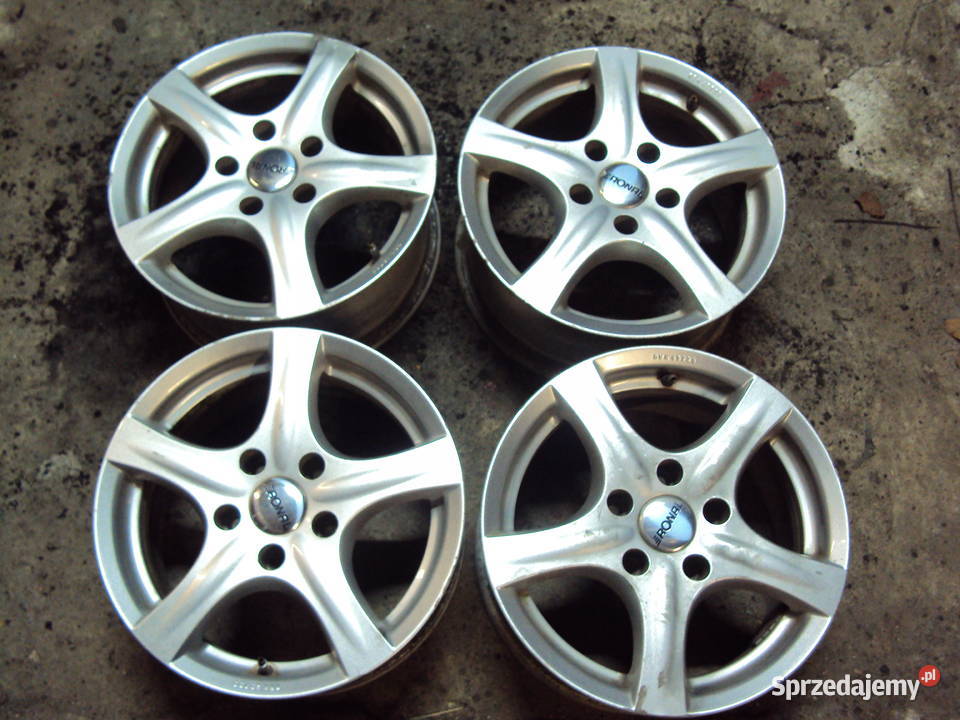 Felgi Aluminiowe Ronal 5x1143 7j 15 et 38 Radzyń Podlaski