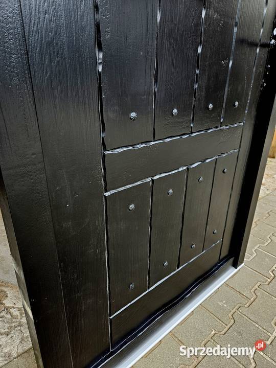 Drzwi DŁUGOSZ drewniane zewnętrzne wejściowe Wrocław