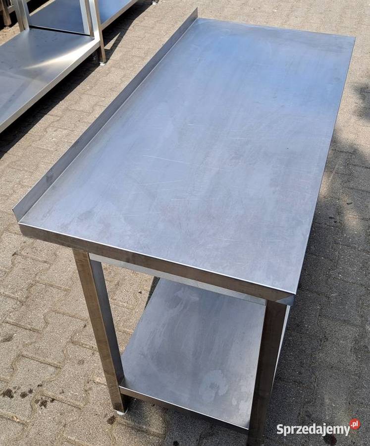 STÓŁ GASTRONOMICZNY Z PÓŁKĄ 1206085 M1562N Nowe Skalmierzyce