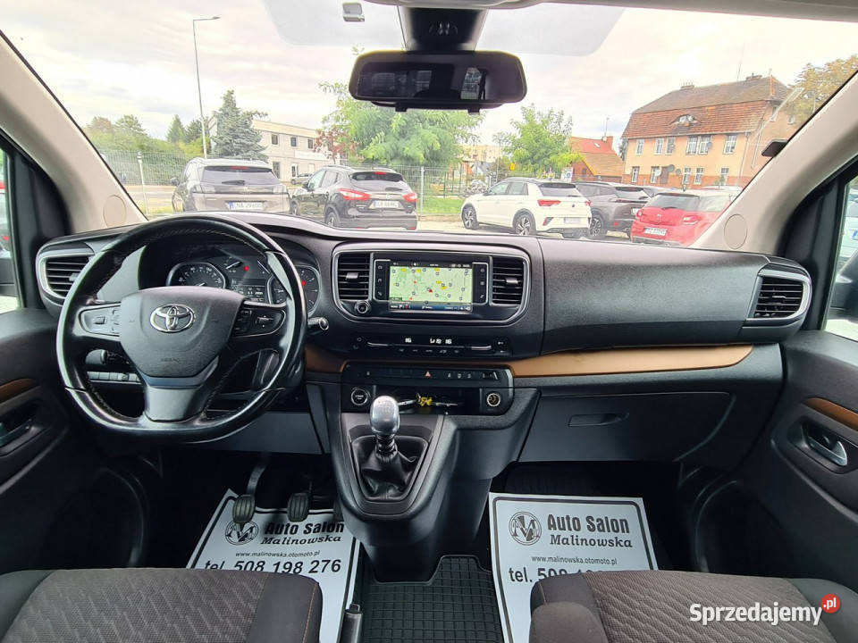Toyota Proace Verso 8Osób Nawiewy 2xBoczne Drzwi asystent pasa ruchu wielkopolskie Wągrowiec