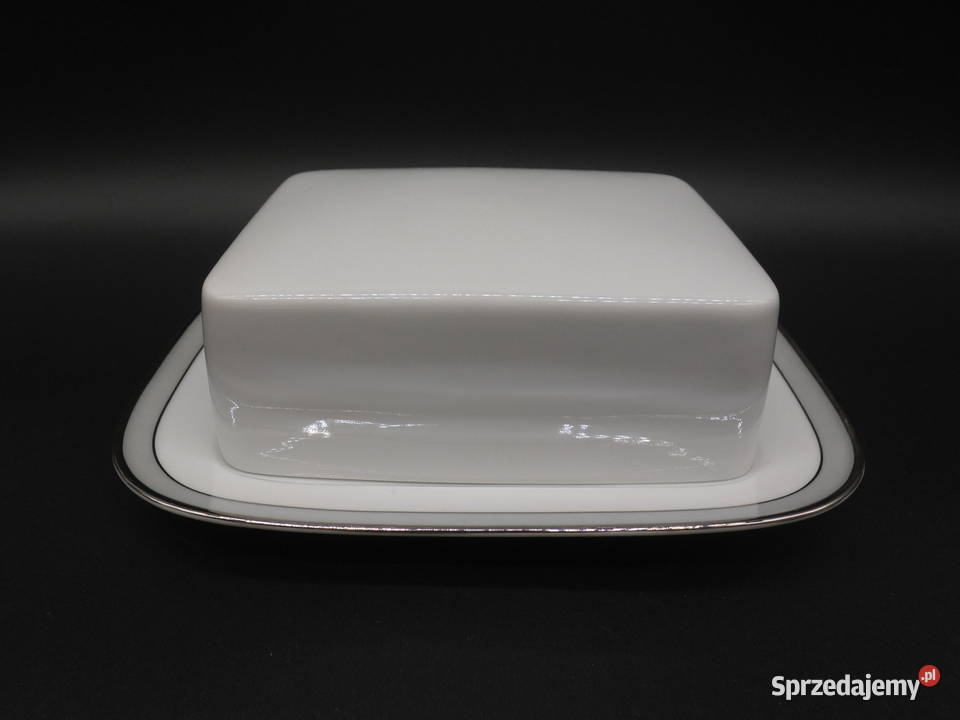 Porcelanowa Maselnica Rosenthal Niemcy Platynowy Raszków sprzedam