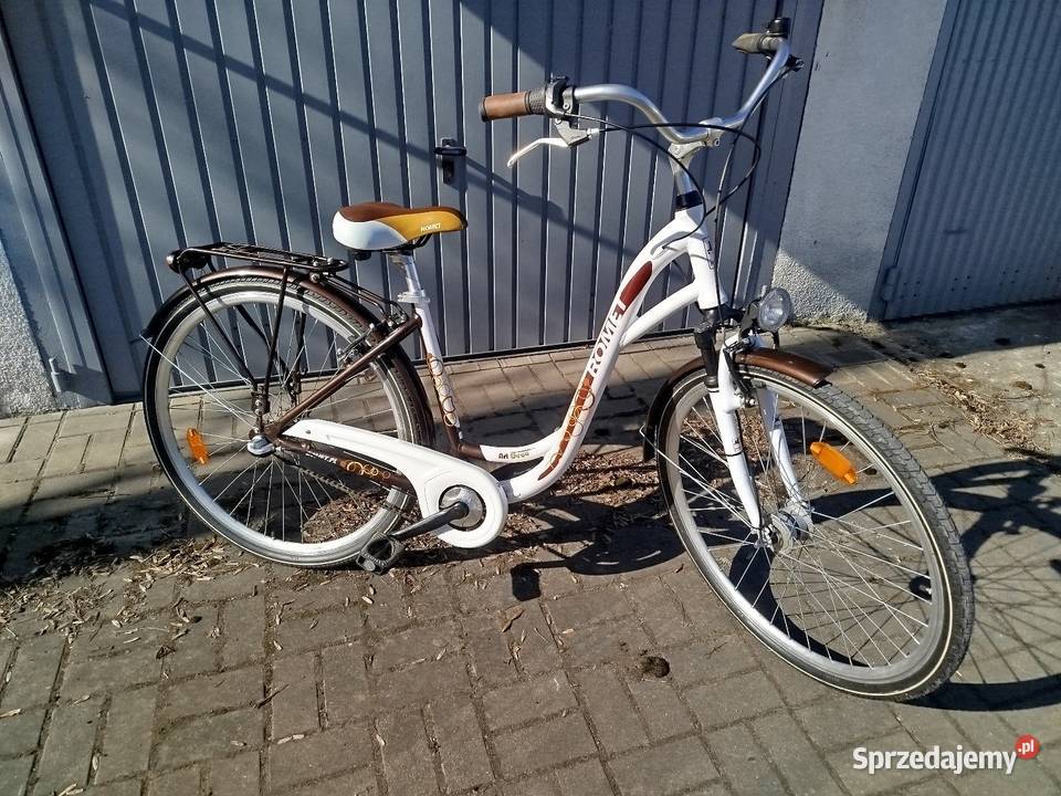 Damka marki Romet rama aluminiowa koła 28