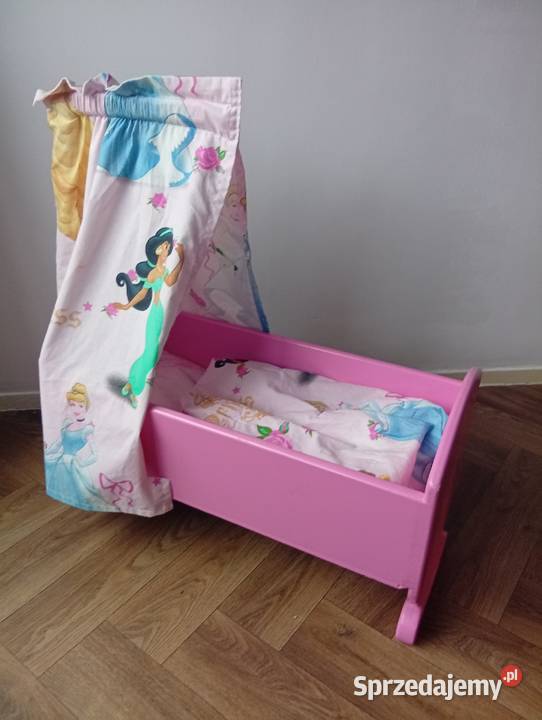 Łóżeczko kołyska lalek