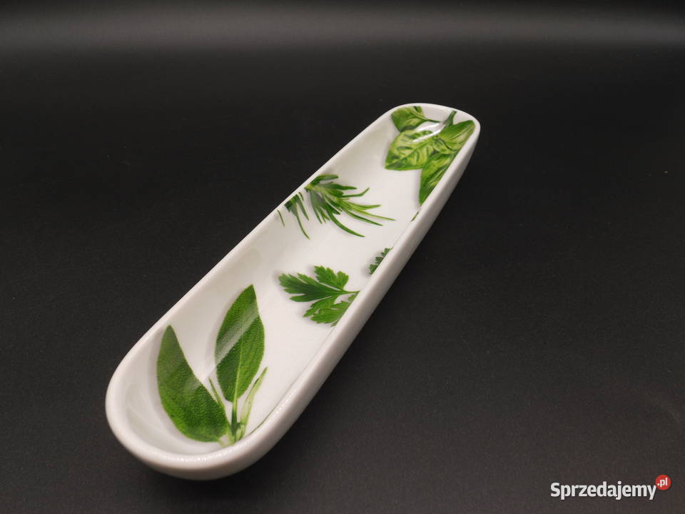 Podłużna porcelanowa patera model La Vie sprzedam