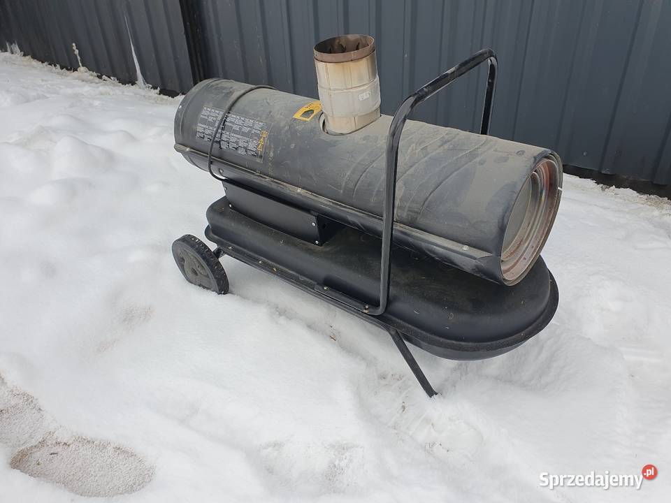 Nagrzewnica olejowa na ropę z odprowadzeniem