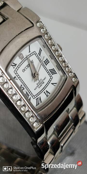 Zegarek kol srebrny Occident damski quartz Nysa
