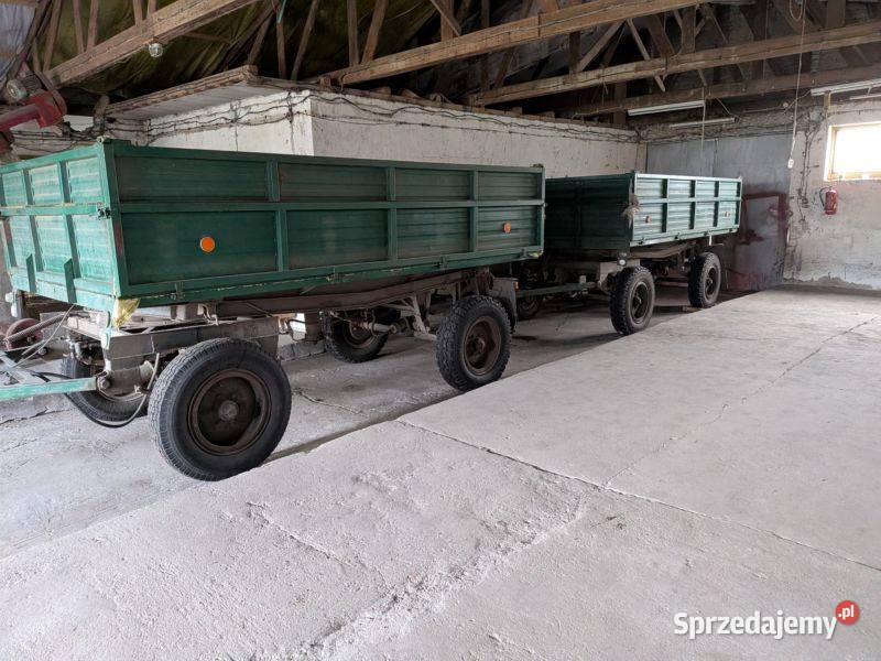 Przyczepa ciężarowa rolnicza AUTOSAN D47A Przyczepy rolnicze Józefinowo