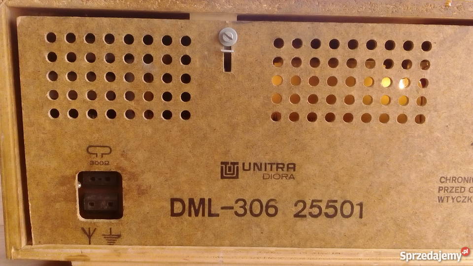 UNITRA DIORA radio Klawesyn DML306 Lampowe mazowieckie Ostrów Mazowiecka