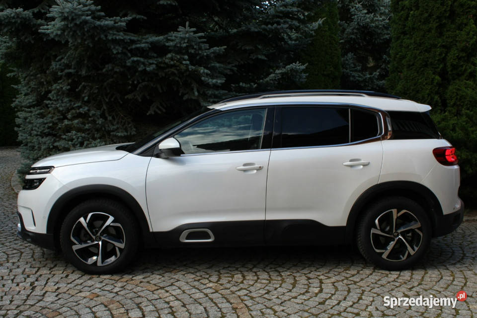 Citroen C5 Aircross Benzyna 180 Przebieg 112 biały Citroën Lubań