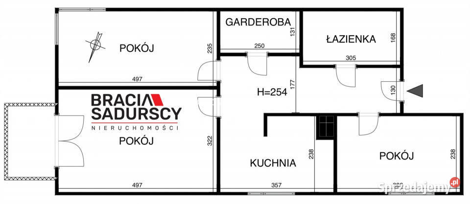 Mieszkanie Kraków Rydlówka 635m2 3pokojowe