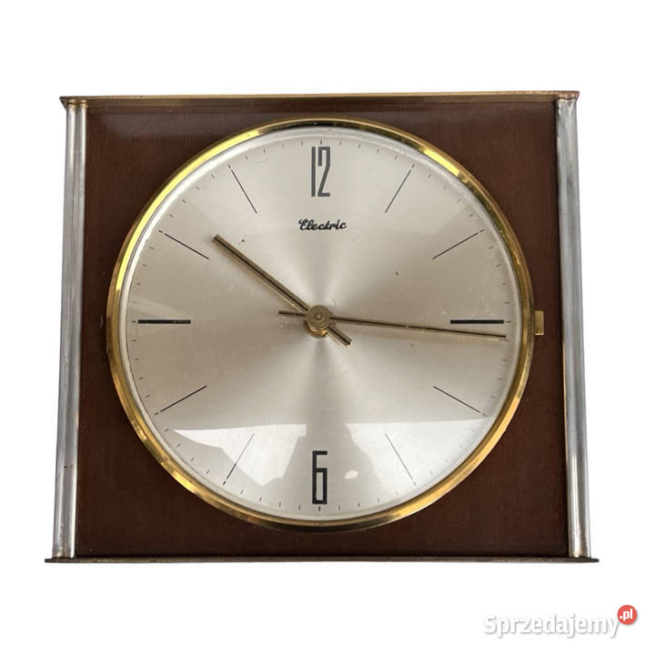 Elektryczny zegar ścienny Blessing Niemcy lata