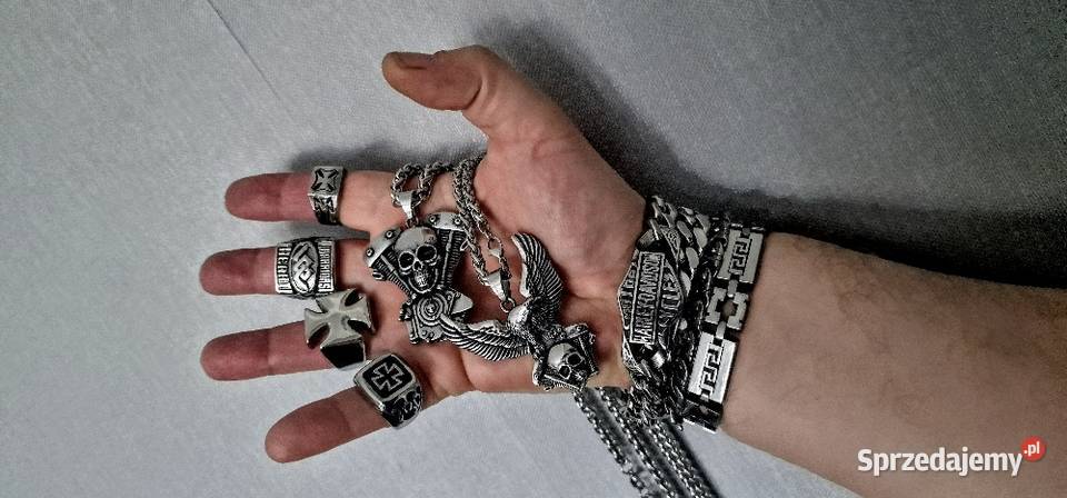 wisiorek zawieszka czaszka orzeł chopper mazowieckie Sochaczew