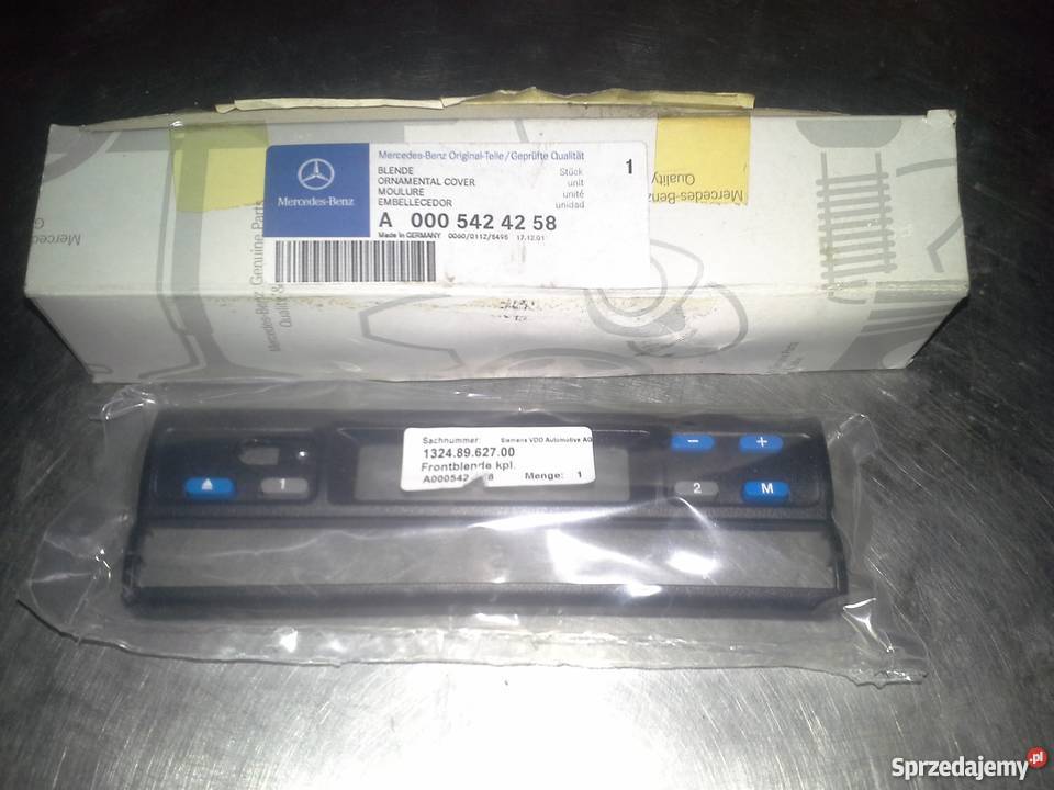 0005424258 PANEL NAKŁADKA TACHOGRAFU MERCEDES śląskie Kłobuck