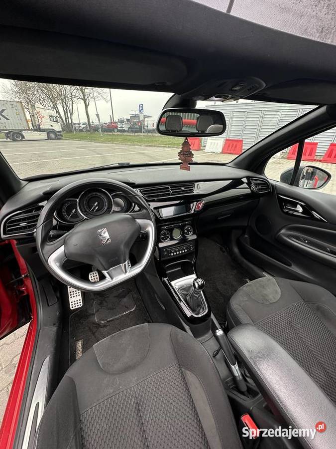 Citroen DS3 Kabriolet Czerwony manualna Gniezno