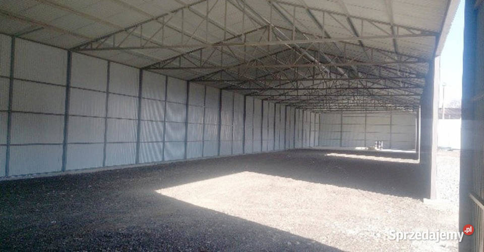 Blaszana montowana hala 1260 m szara małopolskie Kraków sprzedam