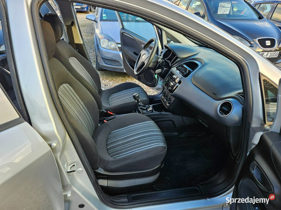 Fiat Punto Evo Opłacony Zdrowy Zadbany kurtyny powietrzne Kisielice