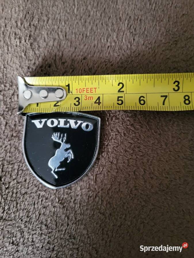 Emblematy VOLVO Szalony Łoś Prancing Moose 2 Gliwice