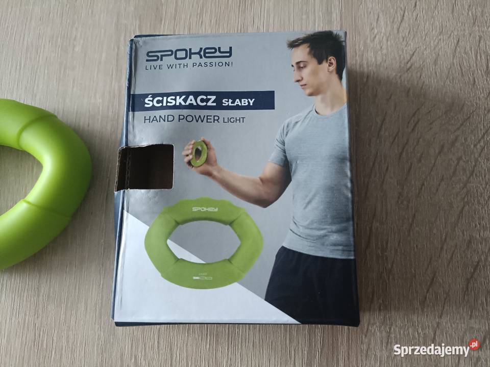 Ściskacz Słaby Silikonowy Owalny Spokey Zielony Kwidzyn
