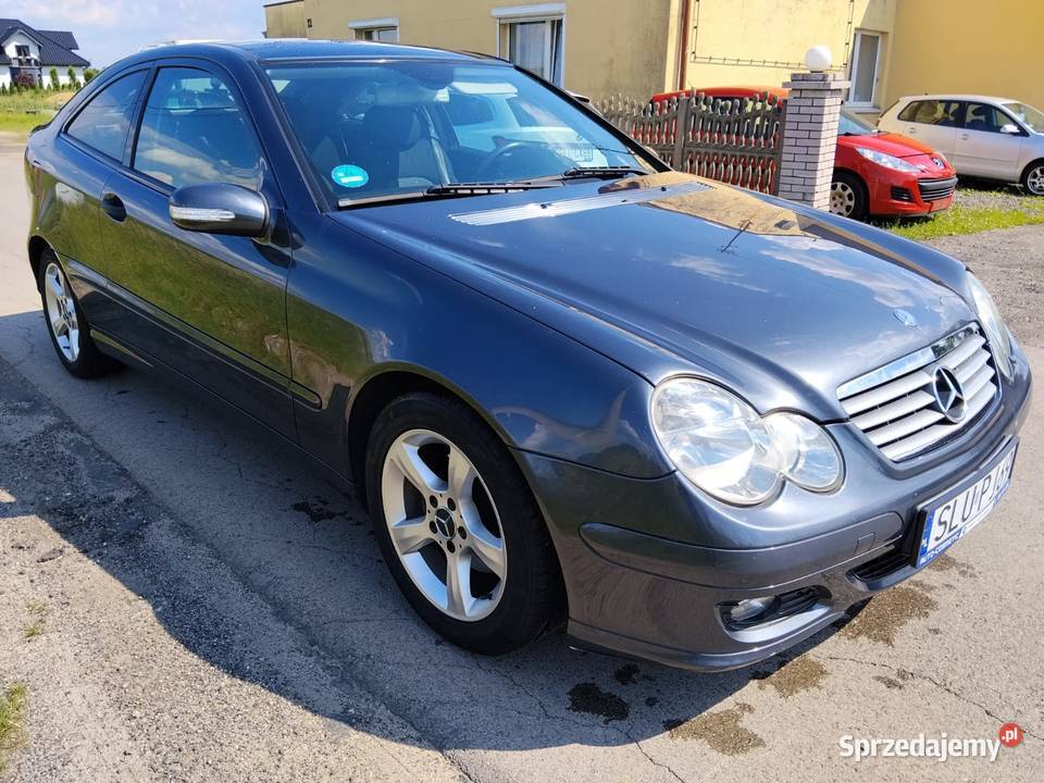 Mercedes C Sport Coupe zarejestrowany Rok produkcji 2005