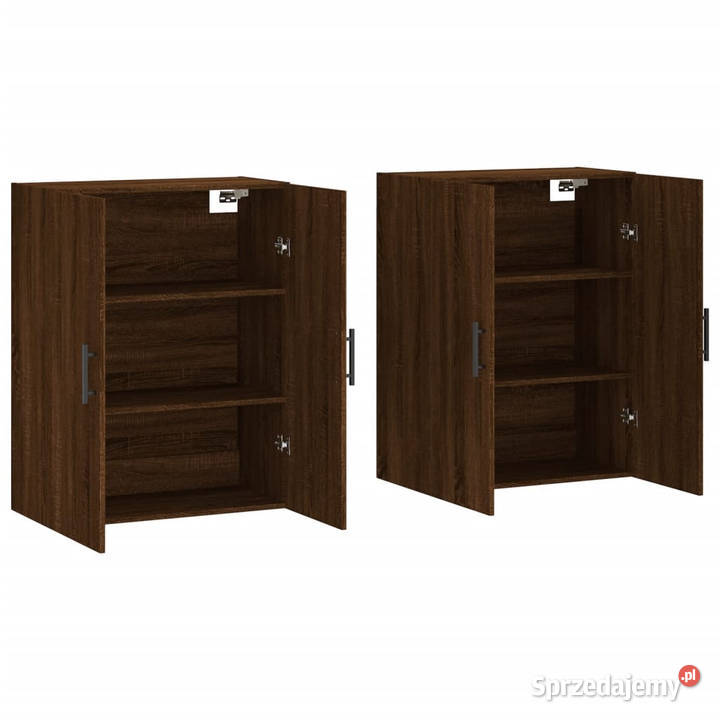 Szafki wiszące brązowy dąb 2 695x34x90 WM3195650 Warszawa sprzedam