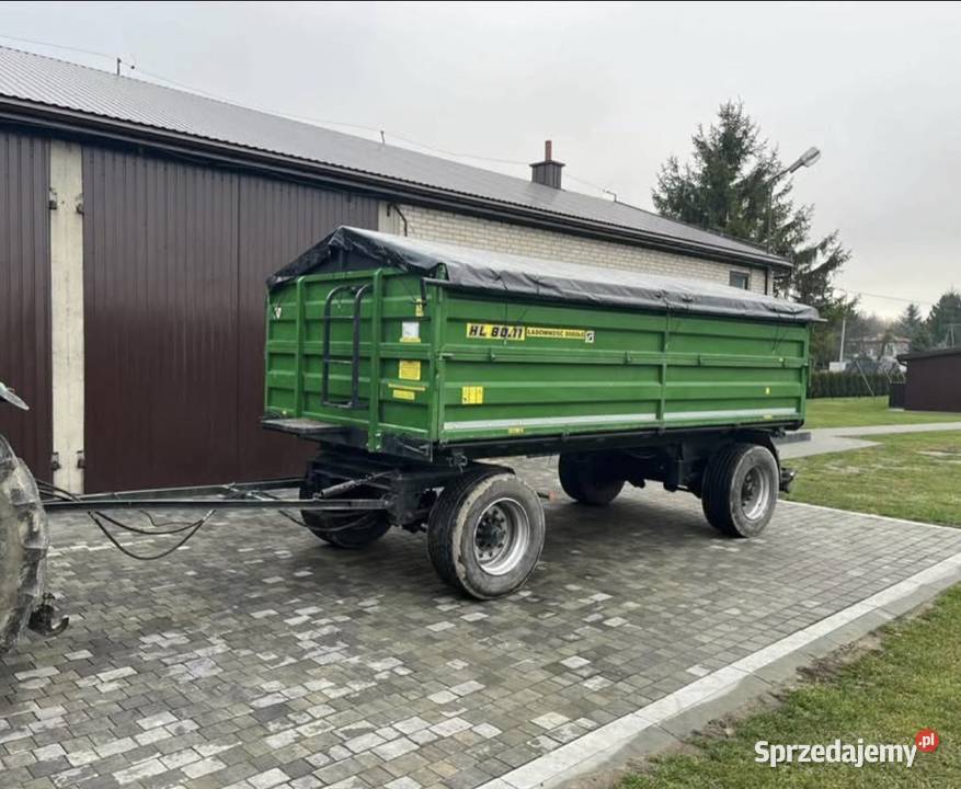 Przyczepa wywrotka 12t HL HW 8011 6011 Łęczna