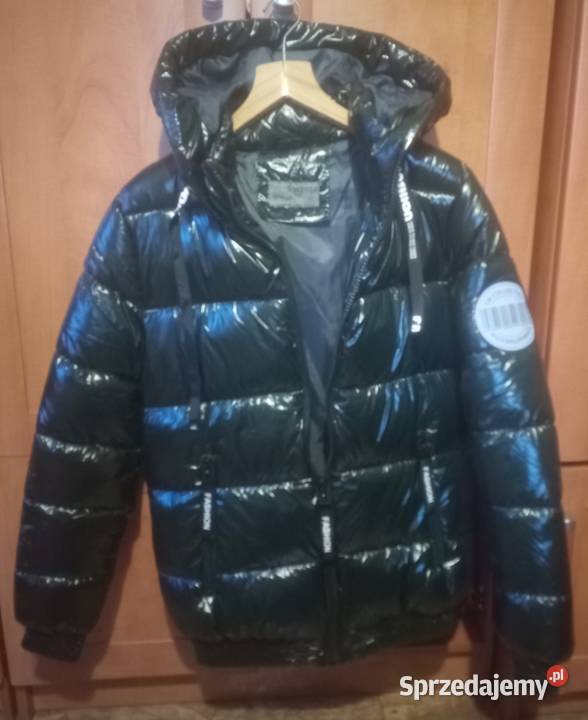 Kurtka damska zimowa pikowana rML butelkowa