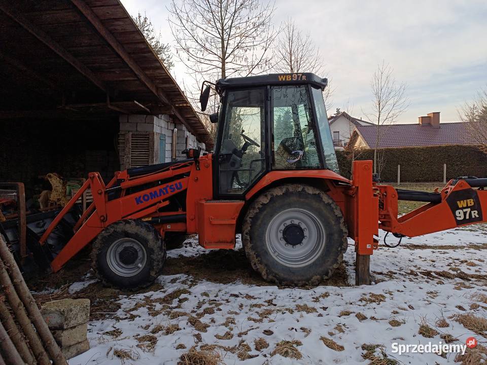 Koparko ładowarka Maszyny budowlane Rymanów