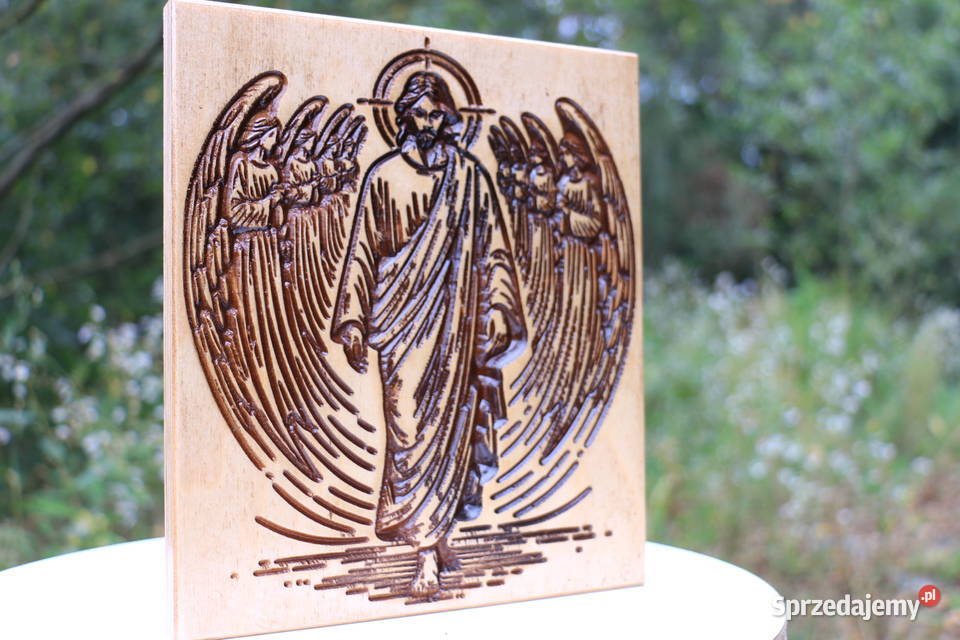 Grawerowane obraz Anioła Wyjątkowa dekoracja ze Jasienica Rosielna