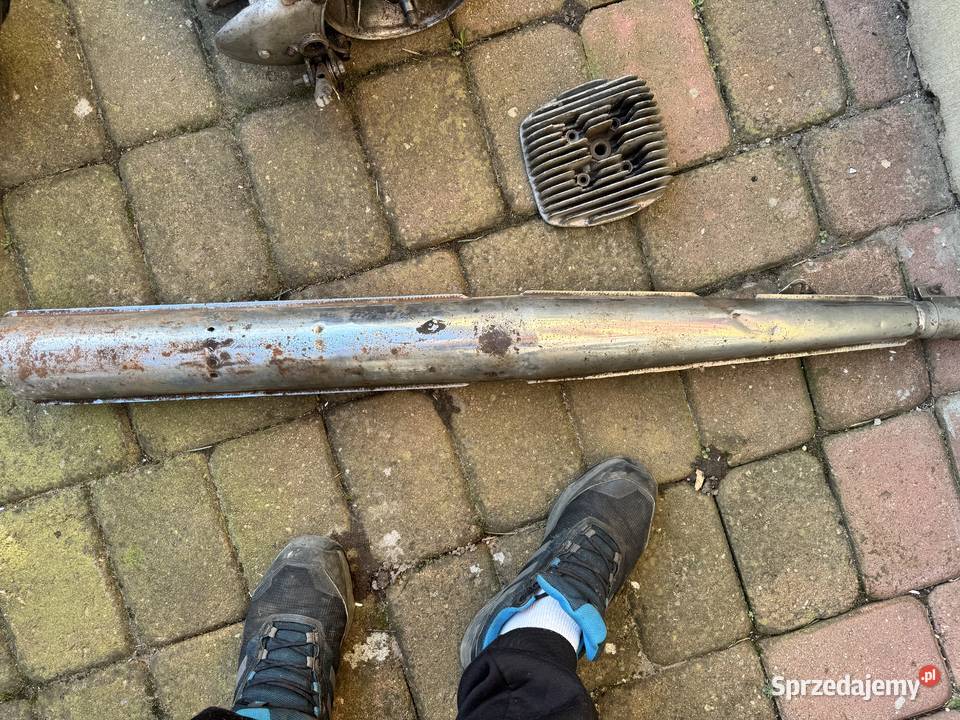 Bak garbuska tłumnik Wsk 175 1km Myślibórz