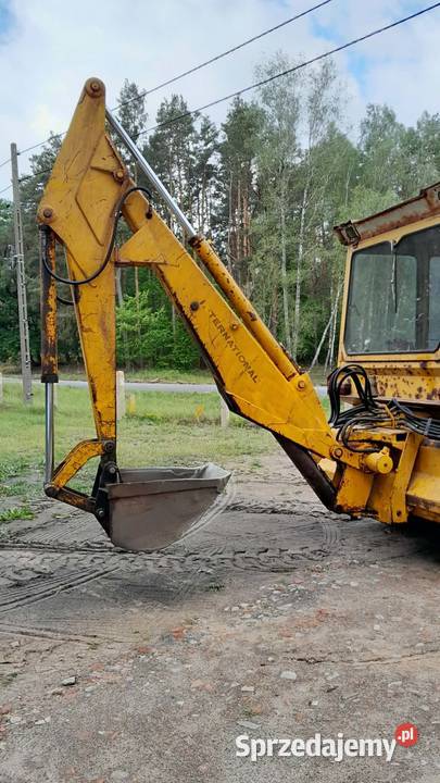 koparko ładowarka case IH krokodyl silnik lubuskie Grotów