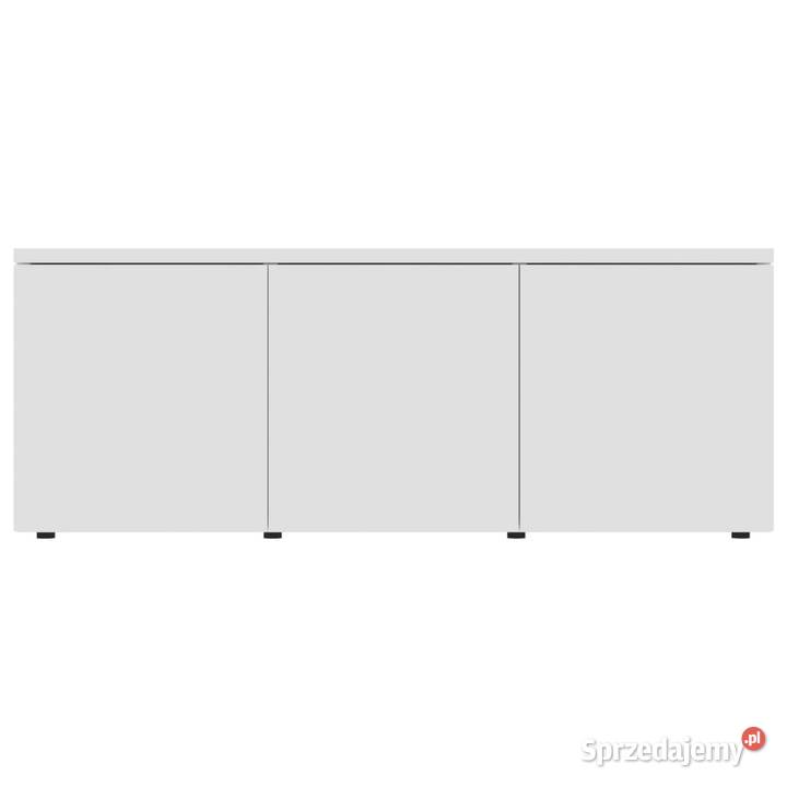 Szafka pod TV biała 80x34x30 materiał RTV