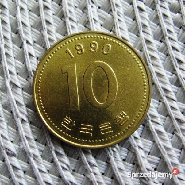 Korea 10 Won 1990r Kalisz