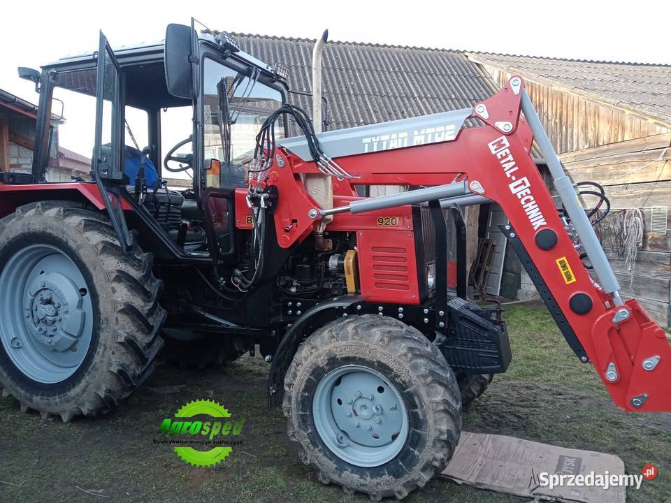 Ładowacz Tur Do Ciągnika MTZ Metal Technik MT02 Ewcin