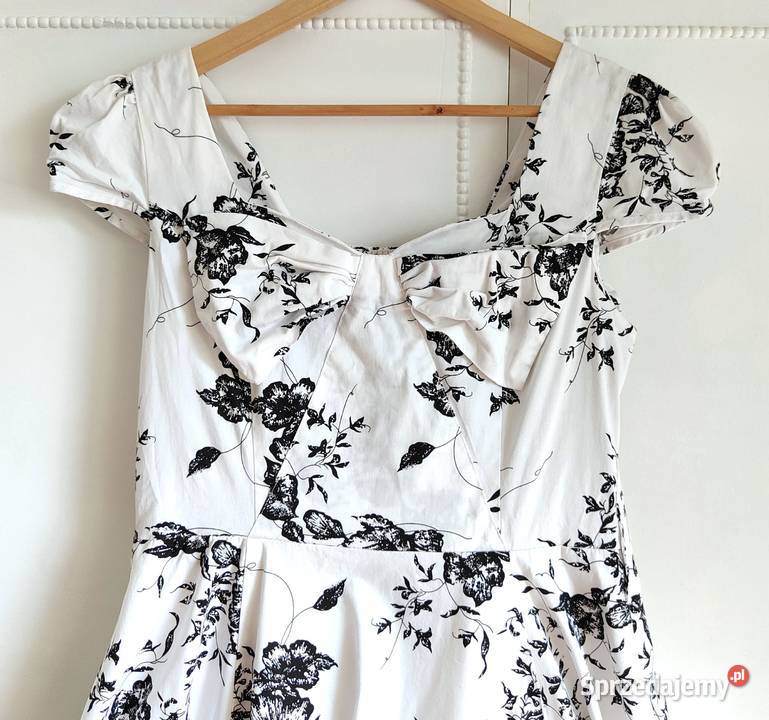 Sukienka retro Hearts Roses plus size 46 3XL zachodniopomorskie Szczecin