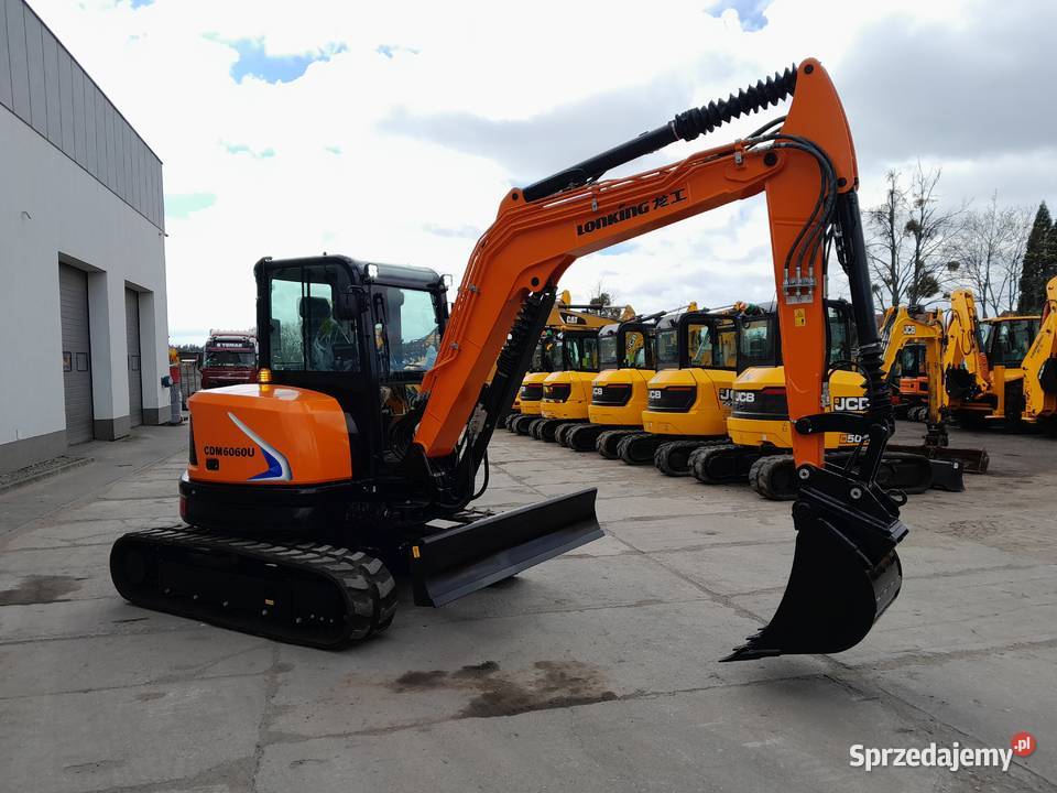 KOPARKA GĄSIENICOWA 6 TON LONKING JCB CAT VOLVO Krotoszyn sprzedam