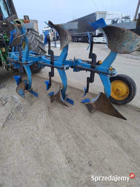 Pług 3 skibowy obrotowy Overum Non Stop POM Ltd. łódzkie Kutno sprzedam