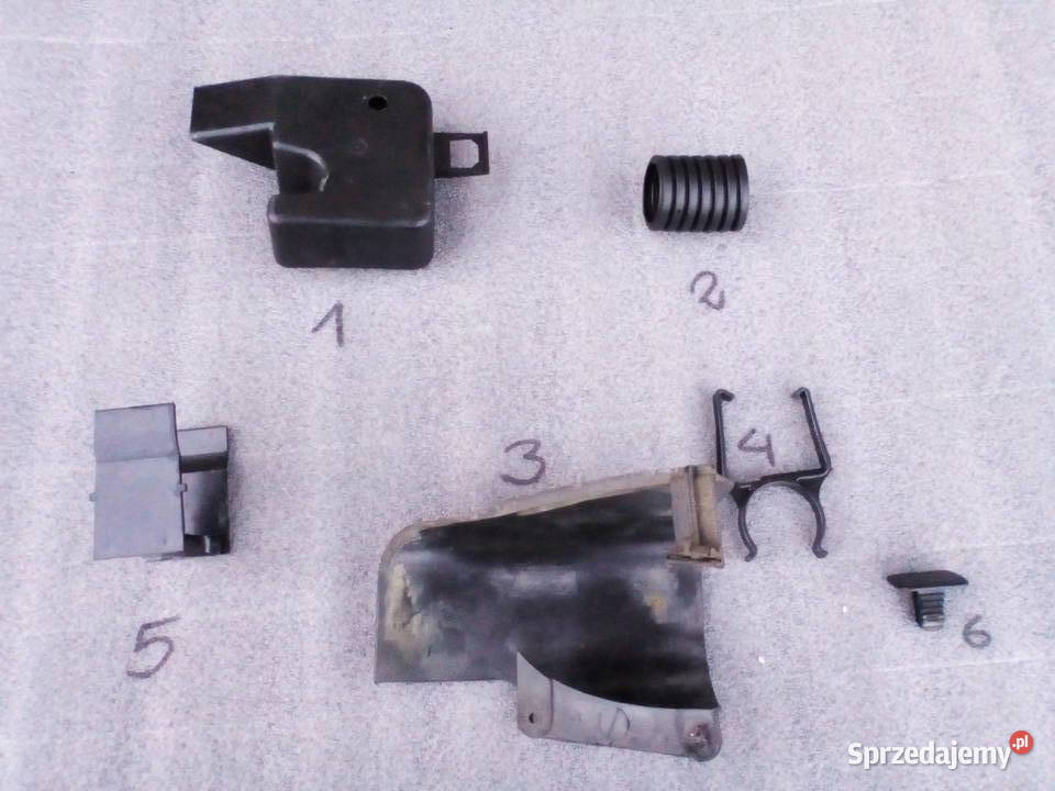 Seat MarbellaFiat Panda Elementy plastikowe Bukownica