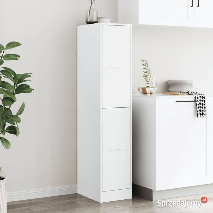 Szafka apteczna biała 30x41x1445 materiał Warszawa