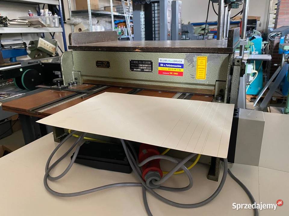 Bigówka urządzenie do perofacji Bickel 50 sprzedam