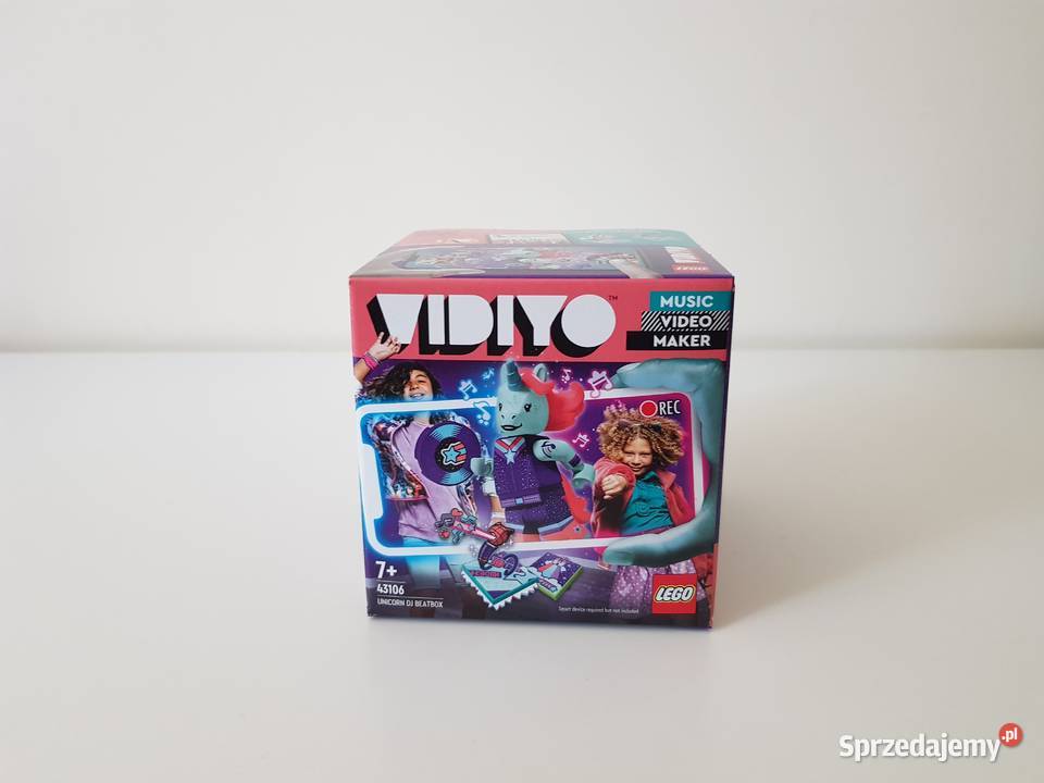 Nowe LEGO vidiyo Unicorn DJ BeatBox 43106 Warszawa