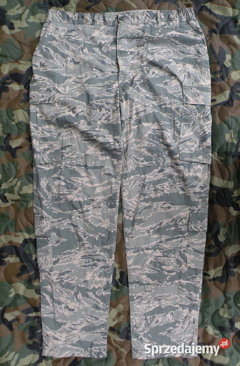Spodnie ABU tiger stripes USAF 42L cotton Antyki, Sztuka, Kolekcje