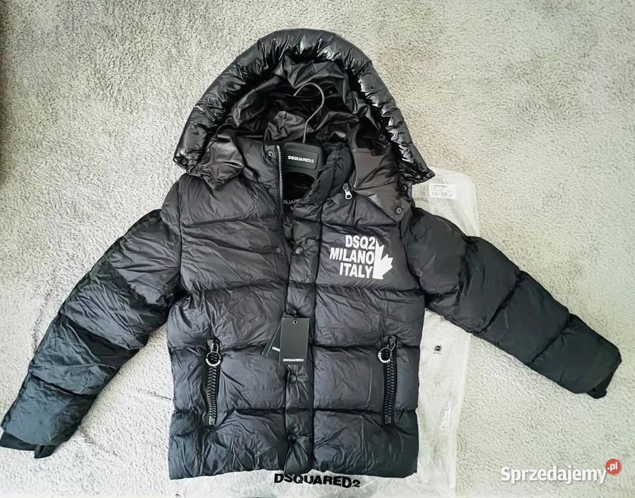 Nowa Dsquared2 DSQ2 Milano Black zimowa kurtka zachodniopomorskie Szczecin