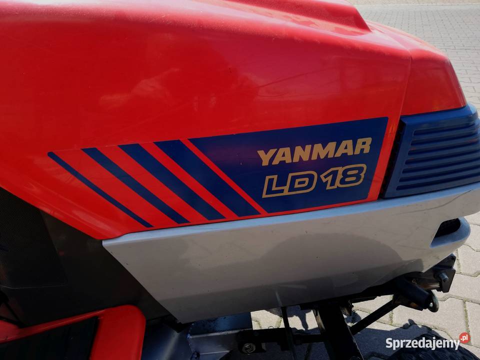 Profesjonalna kosiarka z koszem YANMAR LD18 18 Kobiele Wielkie