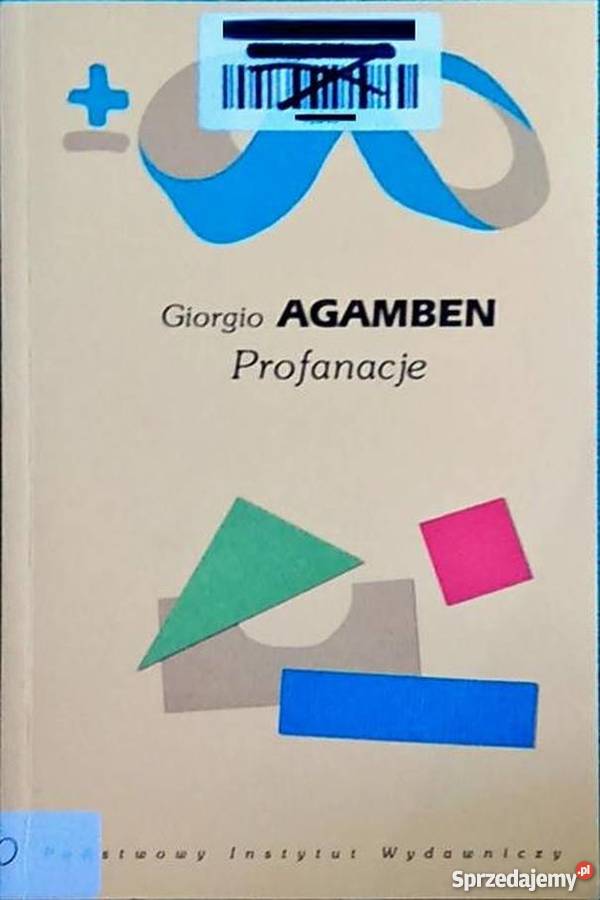 PROFANACJE AGAMBEN Bielsko-Biała