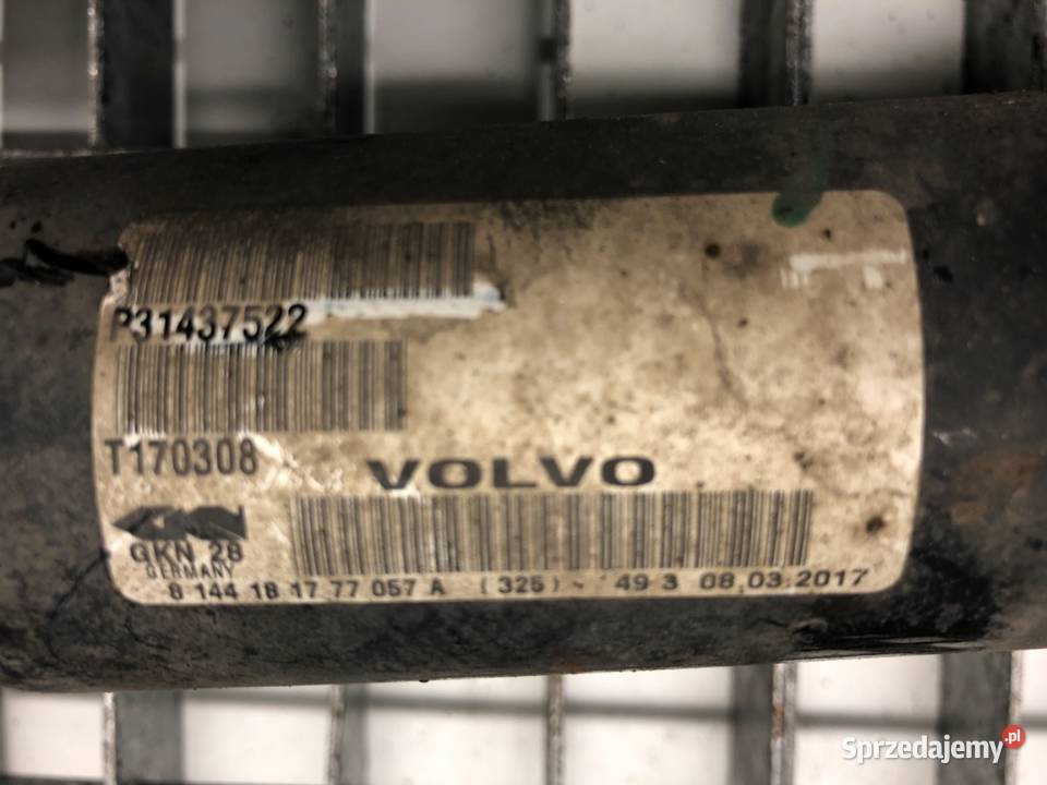 PÓŁOŚ PRAWY PRZÓD VOLVO XC60 I 31437522 20 150